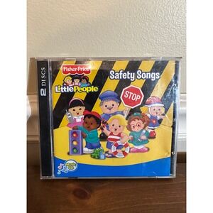 Fisher-Price Little People Safety Songs CD Childrens Educational Music only 1 CD